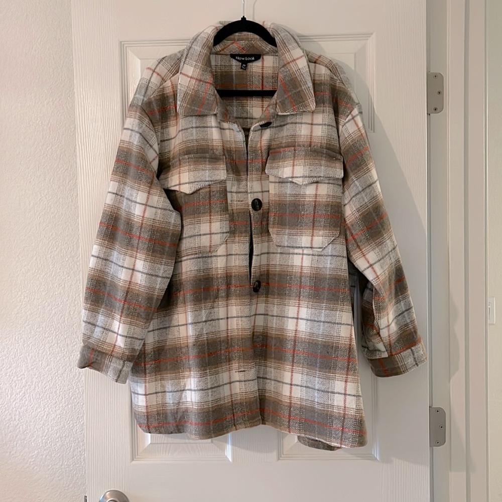 Winter jacket/shacket PLAID